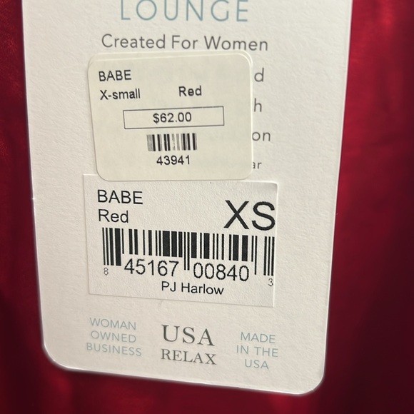 red pj harlow silk top - Picture 4 of 4